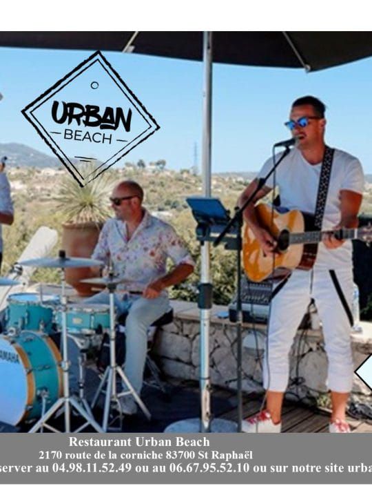 MUSIC LIVE - The LYRICS à L'URBAN BEACH - SAINT RAPHAËL