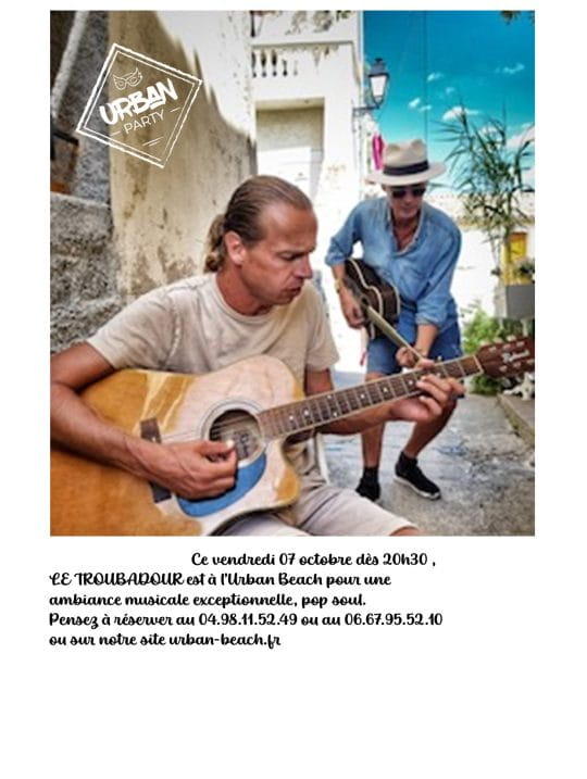 AMBIANCE MUSICALE avec Le Troubadour