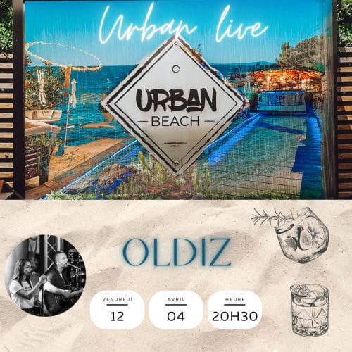 Music Live à l'Urban Beach avec OLDIZ