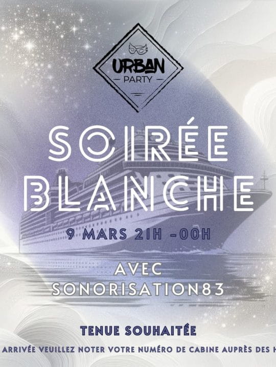 SOIREE BLANCHE à l'URBAN BEACH