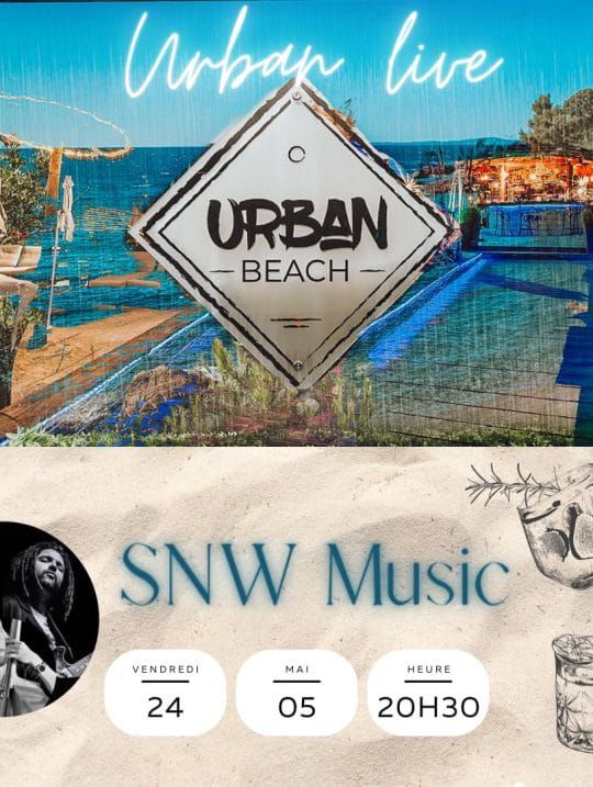 REGGAE à l'URBAN BEACH avec SNW Music