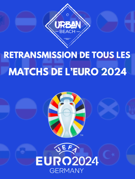 Vivez l'UEFA EURO 2024 en direct à Urban Beach Saint-Raphaël !