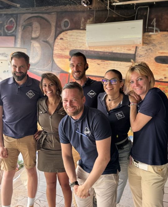 L'équipe de l'Urban Beach toujours souriante