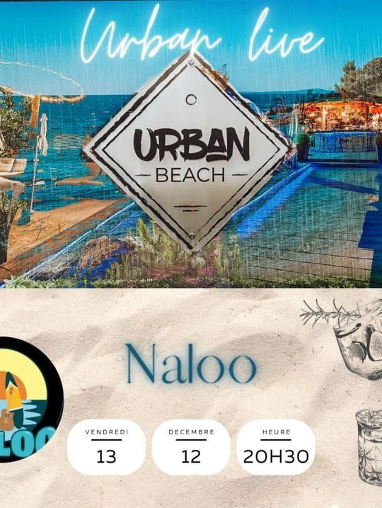 Duo acoustique Naloo à l’Urban Beach