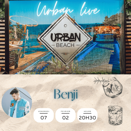 Benji revient enflammer l'Urban Beach !