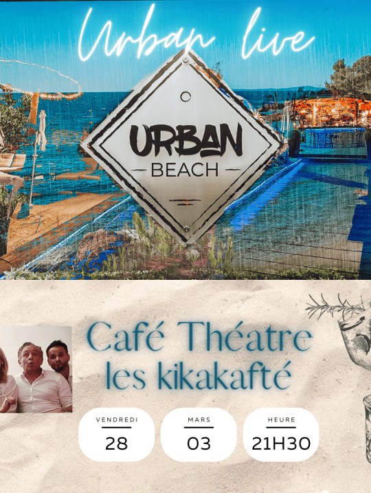 Les Kikakafté à l’Urban Beach – Vendredi 28 mars dès 21h30 !