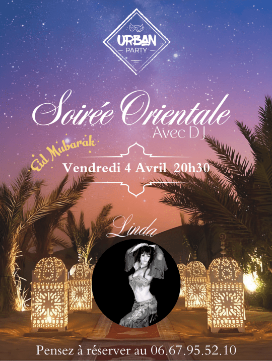 Une nuit magique aux couleurs de l’Orient chez Urban Beach