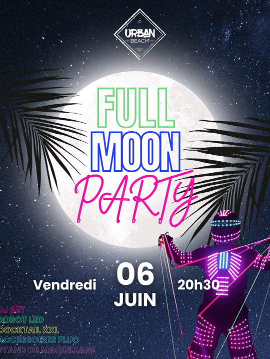 Full Moon Party à l’Urban Beach