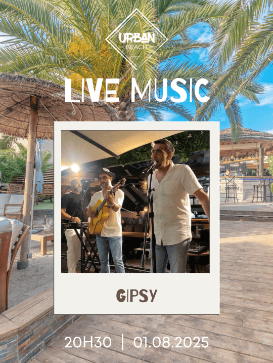 Live Music avec Gipsy | Vendredi 1er août