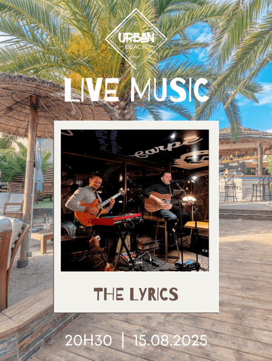 Live Music avec The Lyrics | Vendredi 15 août
