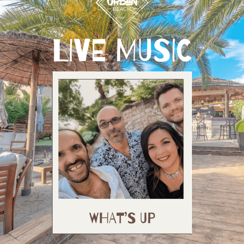 Live Music | Vendredi 22 août avec le groupe What’s Up