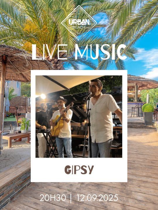 Soirée Gipsy en bord de mer à Urban Beach