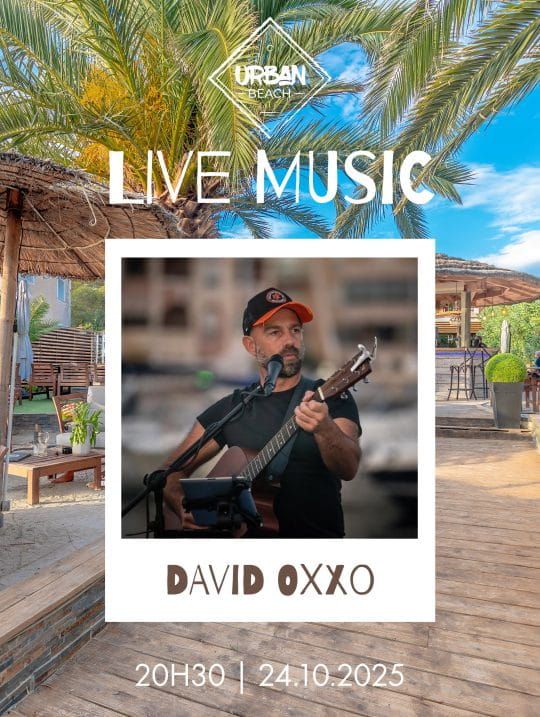 Soirée Live – Vendredi 24 octobre à partir de 20h30 avec David Oxxo !