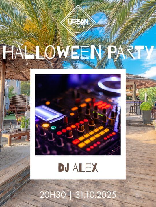 DJ Party à Urban Beach – Vendredi 31 octobre 2025