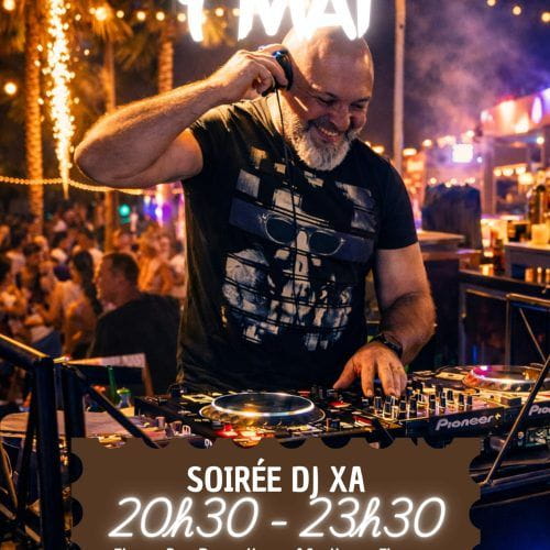 DJ XA de retour à Urban Beach vendredi 1er mai à partir de 20h30 !