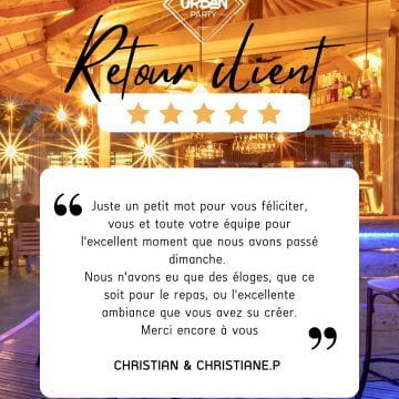 L’Urban Beach, votre restaurant de plage en bord de mer à Saint-Raphael (32)